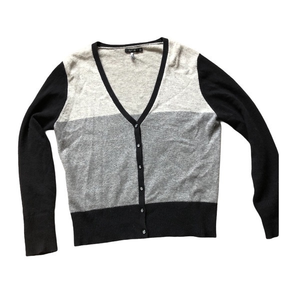 Apt 9 100% pure cashmere size large cardigan - Picture 1 of 9